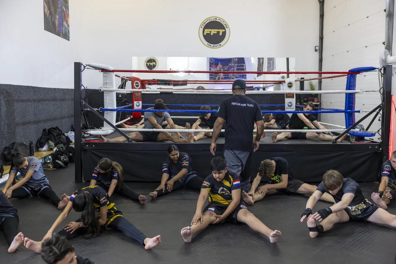 Groepstraining bij Fightclub Future Talents