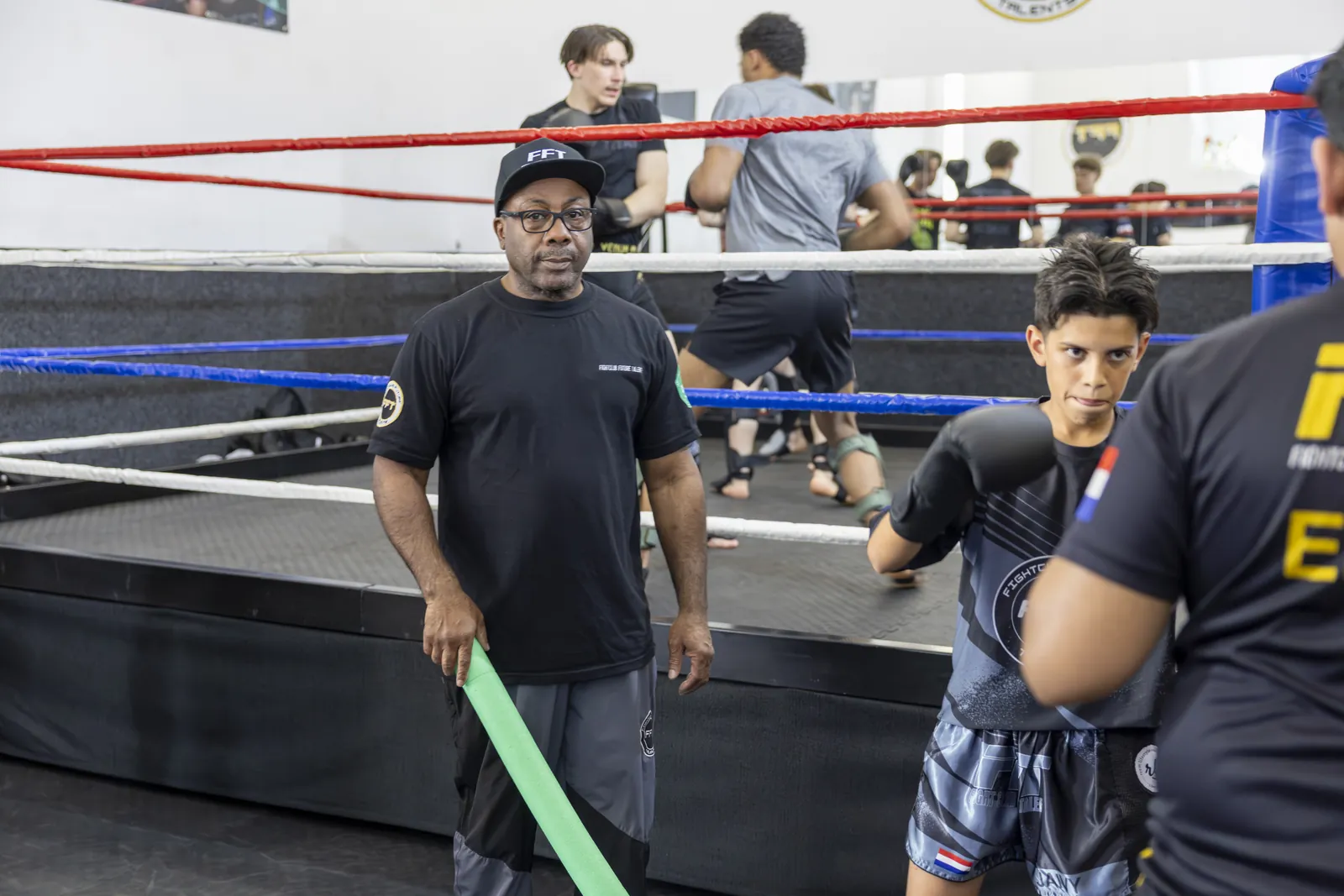 Kickbokstraining voor jongeren bij Fightclub Future Talents