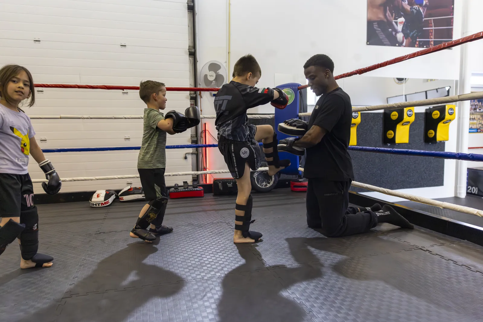 Kickboksen voor jonge kinderen bij Fightclub Future Talents